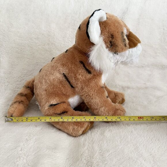 Wild Republic Cuddlekins Tiger Cub 12” Realistic Zoo Plush Stuffed Animal Cat - Picture 6 of 6